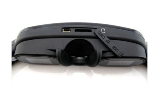 Άνετα αναλογικά εικονικά τηλεοπτικά γυαλιά επίδειξης με τα στερεοφωνικά ακουστικά για MP5 το φορέα