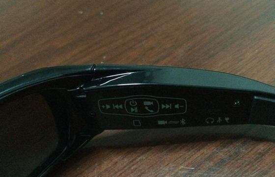 Wearable γυαλιά τηλεχειρισμού CMOS DVR/720p κάμερα Eyewear HD